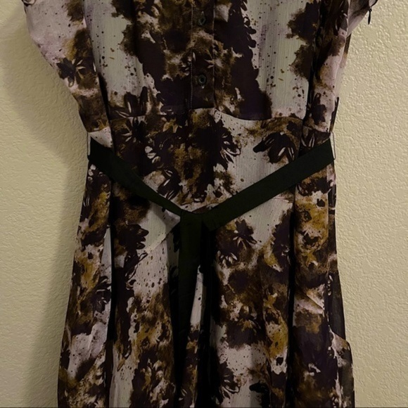 COPY - NWT Simply Vera Wang hi-lo abstract floral dress - Picture 6 of 12
